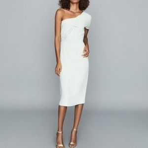 NWT REISS | Riana One Shoulder Dress